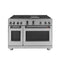 48” Brushed Black Handle & Knob Set For Pro Range And Rangetop