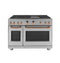 48” Brushed Copper Handle & Knob Set For Pro Range And Rangetop