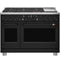 48” Flat Black Handle & Knob Set For Pro Range And Rangetop