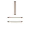 Refrigeration Handle Kit - Brushed Copper