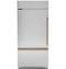 Refrigeration Handle Kit - Brushed Bronze
