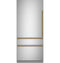 Refrigeration Handle Kit - Brushed Brass