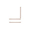 Refrigeration Handle Kit - Brushed Copper