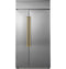 Refrigeration Handle Kit - Brushed Brass