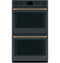2 - 30” Double Wall Oven Handles - Brushed Bronze