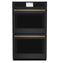 2 - 30” Double Wall Oven Handles - Brushed Bronze