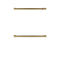 Handle Kit - Wall Oven Brushed Brass