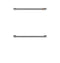 2 - 30” Double Wall Oven Handles - Brushed Stainless
