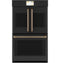 2 French-door Handles; 1 - 30" Handle - Brushed Bronze