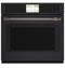 30” Single Wall Oven Handle - Brushed Black