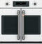 2 French-door Handles - Brushed Black