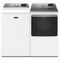 Maytag MVW7232HW 27 Inch Top Load Smart Washer & Maytag MED7230HW 27 Inch Electric Smart Dryer