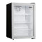 2.6 Cu. Ft. Compact Glass Door Fridge In Platinum