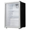 2.6 Cu. Ft. Compact Glass Door Fridge In Platinum