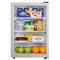 2.6 Cu. Ft. Compact Glass Door Fridge In Platinum