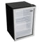 2.6 Cu. Ft. Compact Glass Door Fridge In Platinum