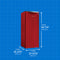11.0 Cu. Ft. Apartment Size Fridge