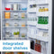Designer 17.0 cu. ft. Apartment Size Fridge Look