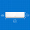 17,000 Btu Mini-split Ac With Heat Pump