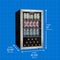 4.5 Cu. Ft. Free-standing Beverage Center