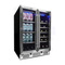 24″ Under Counter French Door Beverage Center