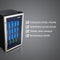 3.1 Cu. Ft. Free-standing Beverage Center