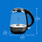 1.2l Glass Kettle