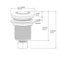 Air Switch Button In Chrome For Garbage Disposal