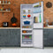 10.3 Cu. Ft. Bottom Mount Apartment Size Fridge Look