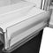 10.3 Cu. Ft. Bottom Mount Apartment Size Fridge Look