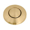 Autograph Edition Air Switch Button In Polished Gold For Garbage Disposal