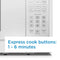 0.7 Cu. Ft. Countertop Microwave