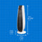 1500w Adjustable Oscillating Heater 22″