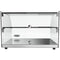 22 in. Commercial Countertop Bakery Display Case with Front Curved Glass and Rear Door, 1.5 cu. ft