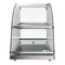 14 in. Commercial Countertop Bakery Display Case with Front Curved Glass and Rear Door, 2.4 cu. ft
