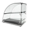 14 in. Commercial Countertop Bakery Display Case with Front Curved Glass and Rear Door, 2.4 cu. ft