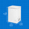 3.5 Cu. Ft. Square Model Chest Freezer