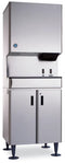 Cubelet Icemaker, Water-cooled, Hands Free Dispenser, Built in Storage Bin