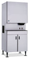 Cubelet Icemaker, Air-cooled, Hands Free Dispenser, Built in Storage Bin