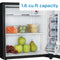 Designer 1.6 cu. ft. Compact Fridge Look