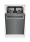 Slim Size Stainless Dishwasher, 8 place settings, 48 dBa, Top Control