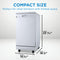 18″ Wide Portable Dishwasher