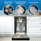 18″ Wide Built-in Dishwasher