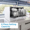 6 Place Setting Countertop Dishwasher