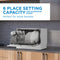 6 Place Setting Countertop Dishwasher