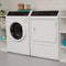 DF7 Sanitizing White Electric Dryer with Front Control
