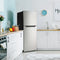 10.1 Cu. Ft. Top Mount Apartment Size Fridge Look