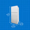 11.6 Cu Ft. Apartment Size Top Mount Fridge