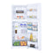 11.6 Cu Ft. Apartment Size Top Mount Fridge