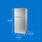 14.2 Cu. Ft. Apartment Size Top Mount Fridge